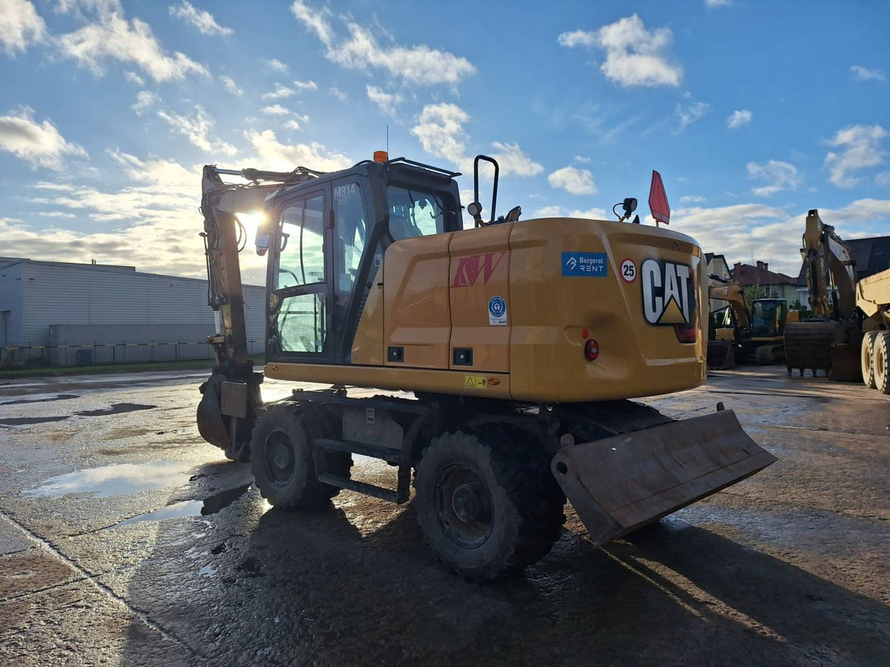 CAT M 314 - מחפר גלגלים: תמונה 4 CAT M 314 - מחפר גלגלים: תמונה 4