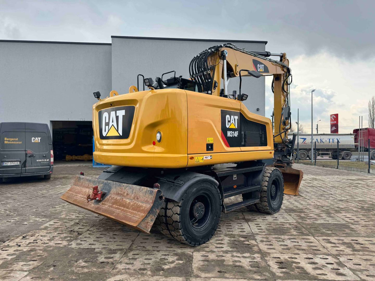 CAT M314F - מחפר גלגלים: תמונה 3 CAT M314F - מחפר גלגלים: תמונה 3