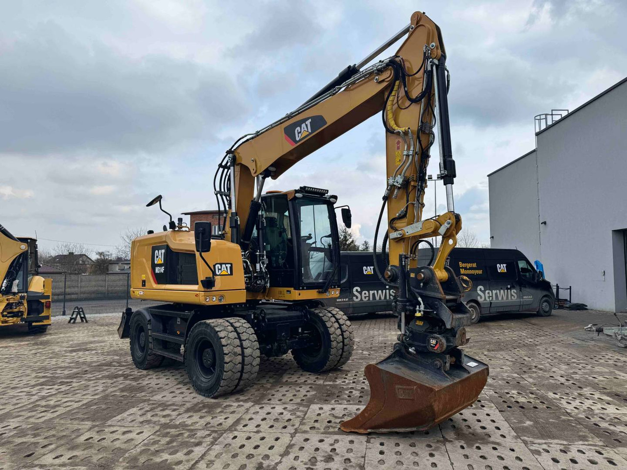 CAT M314F - מחפר גלגלים: תמונה 2 CAT M314F - מחפר גלגלים: תמונה 2