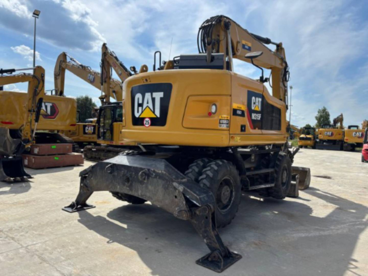 CAT M315F - מחפר גלגלים: תמונה 3 CAT M315F - מחפר גלגלים: תמונה 3