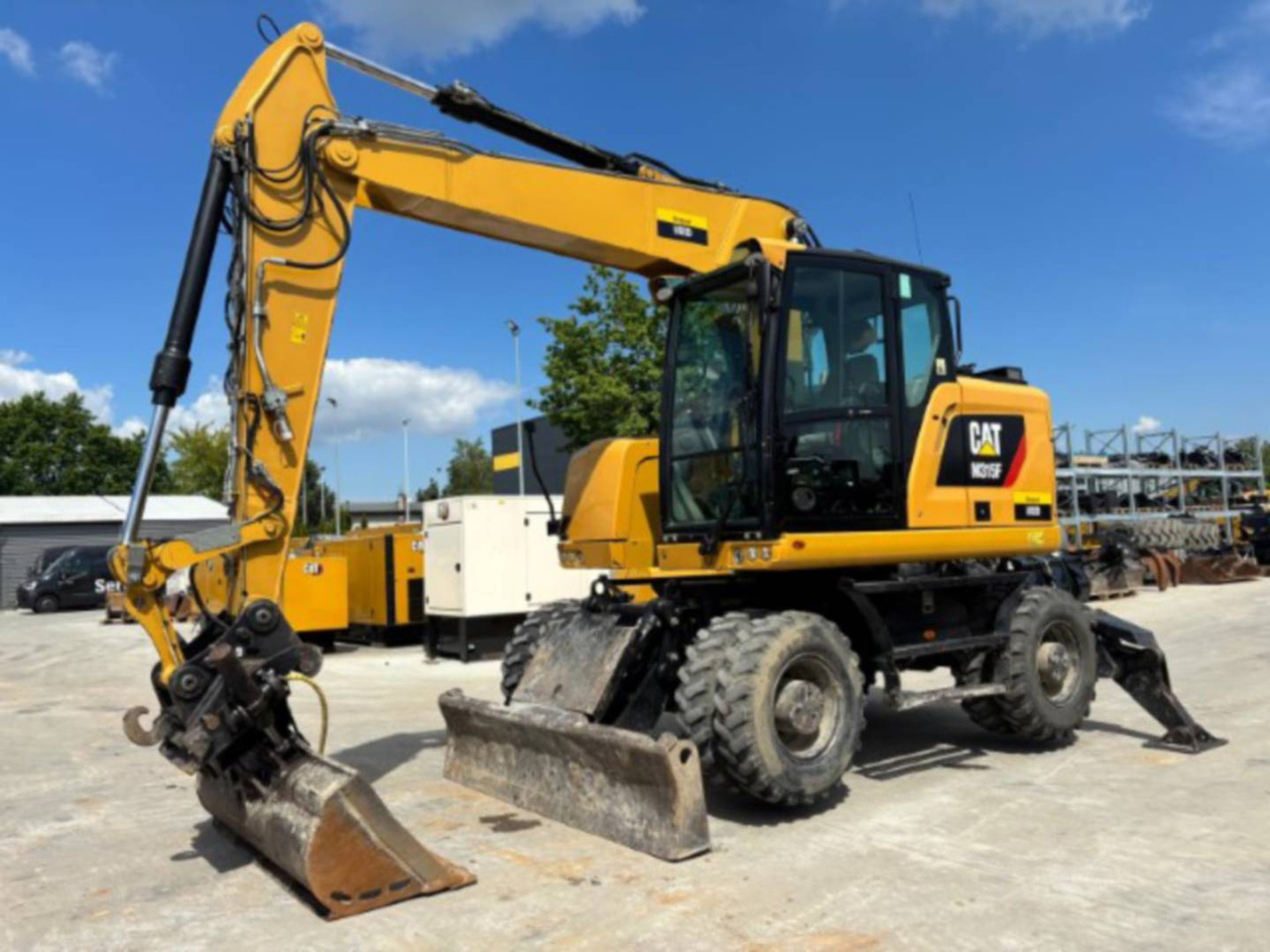 CAT M315F - מחפר גלגלים: תמונה 1 CAT M315F - מחפר גלגלים: תמונה 1