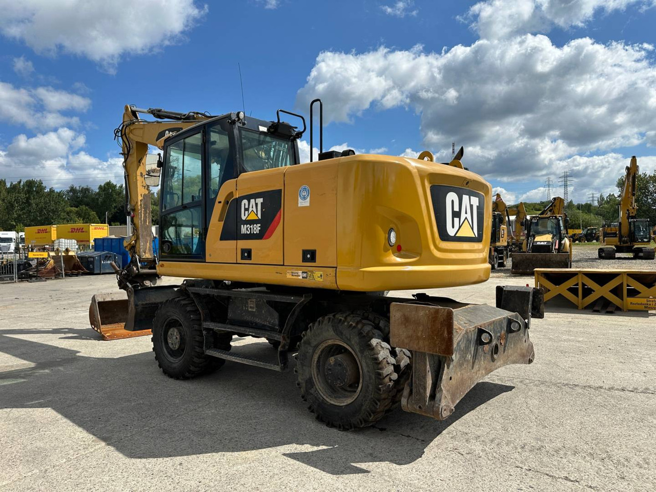 CAT M318F - מחפר גלגלים: תמונה 4 CAT M318F - מחפר גלגלים: תמונה 4