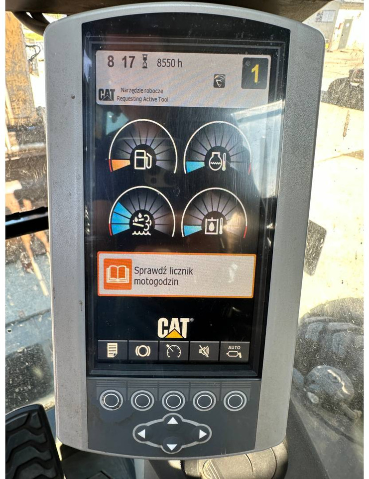 CAT M318F - מעמיס גלגלים: תמונה 5 CAT M318F - מעמיס גלגלים: תמונה 5