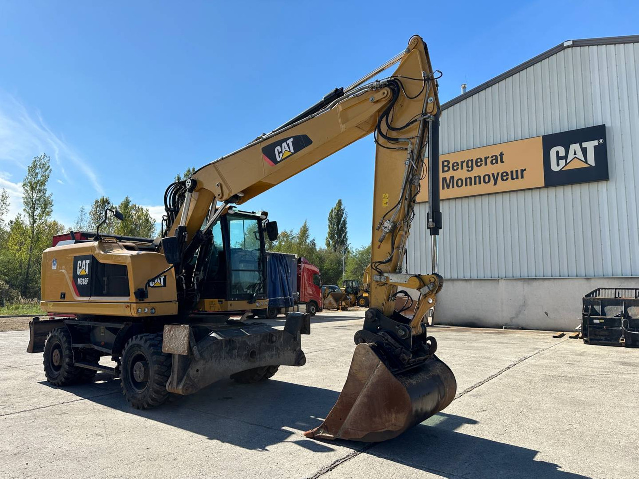CAT M318F - מעמיס גלגלים: תמונה 2 CAT M318F - מעמיס גלגלים: תמונה 2