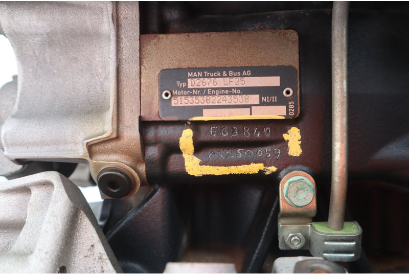 MAN D2676LF25 EURO6 480PS - מנוע עבור משאית: תמונה 5 MAN D2676LF25 EURO6 480PS - מנוע עבור משאית: תמונה 5