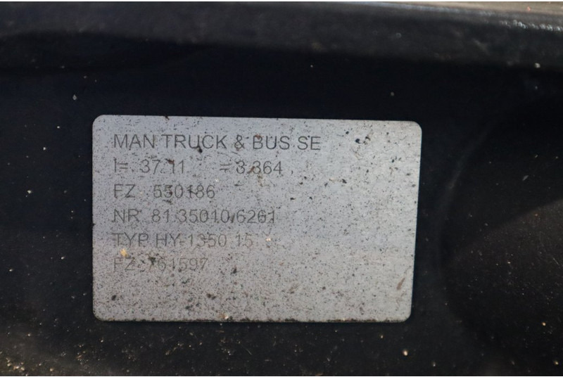 MAN HY-1350-15 37/11 81.35003-7722 BRANDNEW - סרן אחורי עבור משאית: תמונה 4 MAN HY-1350-15 37/11 81.35003-7722 BRANDNEW - סרן אחורי עבור משאית: תמונה 4