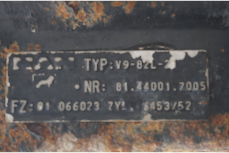 MAN V9-82L-21 - סרן קדמי עבור משאית: תמונה 3 MAN V9-82L-21 - סרן קדמי עבור משאית: תמונה 3