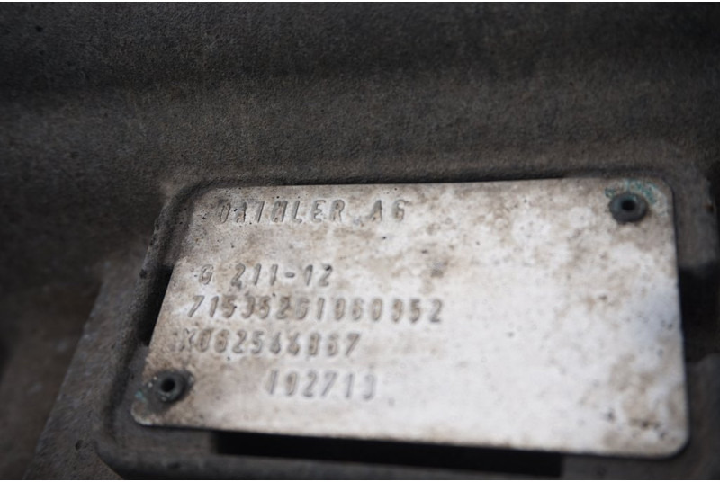 Mercedes-Benz G211-12KL MP4 OM470 715352G1960952 - תיבת הילוכים עבור משאית: תמונה 5 Mercedes-Benz G211-12KL MP4 OM470 715352G1960952 - תיבת הילוכים עבור משאית: תמונה 5