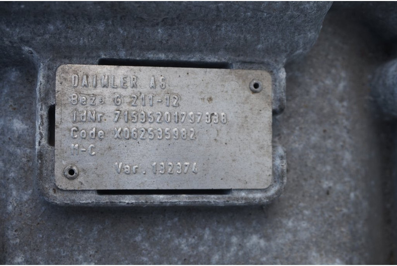 Mercedes-Benz G211-12KL MP4 + VOITH OM471 - תיבת הילוכים עבור משאית: תמונה 5 Mercedes-Benz G211-12KL MP4 + VOITH OM471 - תיבת הילוכים עבור משאית: תמונה 5