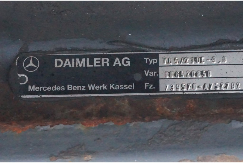 Mercedes-Benz VL5/21DC-9 739 570 A 752792 - סרן קדמי עבור משאית: תמונה 3 Mercedes-Benz VL5/21DC-9 739 570 A 752792 - סרן קדמי עבור משאית: תמונה 3
