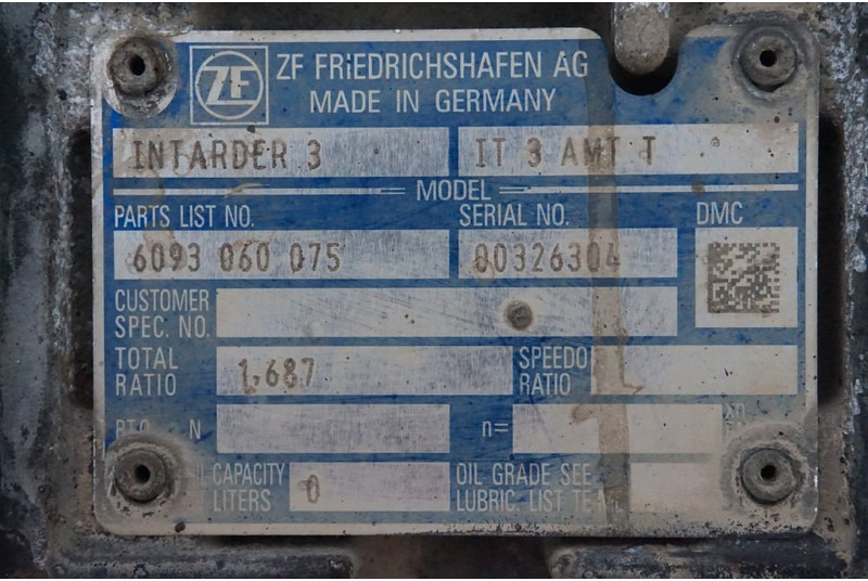 ZF 12AS2331TD+IT3 81.32004-6389 - תיבת הילוכים עבור משאית: תמונה 5 ZF 12AS2331TD+IT3 81.32004-6389 - תיבת הילוכים עבור משאית: תמונה 5