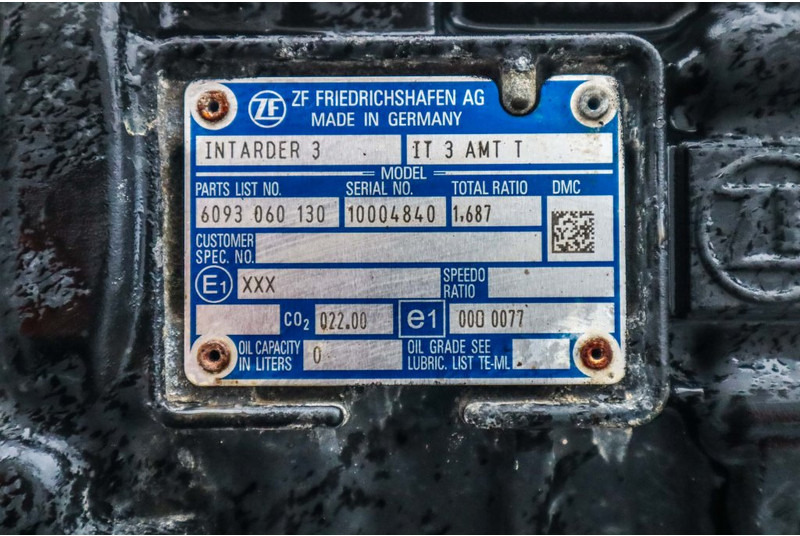 ZF 12TX2621DD+INT3 - תיבת הילוכים עבור משאית: תמונה 5 ZF 12TX2621DD+INT3 - תיבת הילוכים עבור משאית: תמונה 5