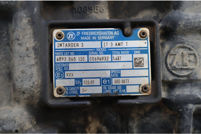 ZF 12TX2621DD+INT3 - תיבת הילוכים עבור משאית: תמונה 5 ZF 12TX2621DD+INT3 - תיבת הילוכים עבור משאית: תמונה 5