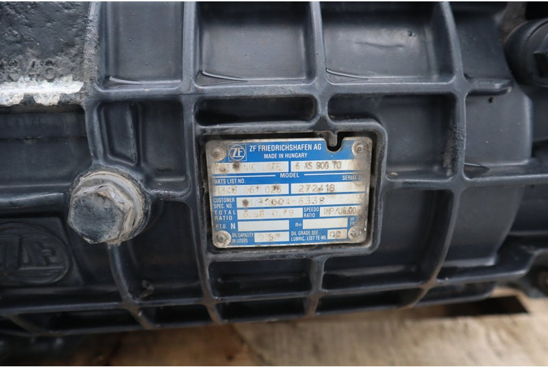 ZF 6AS800OD 81.32004-6338 - תיבת הילוכים עבור משאית: תמונה 5 ZF 6AS800OD 81.32004-6338 - תיבת הילוכים עבור משאית: תמונה 5