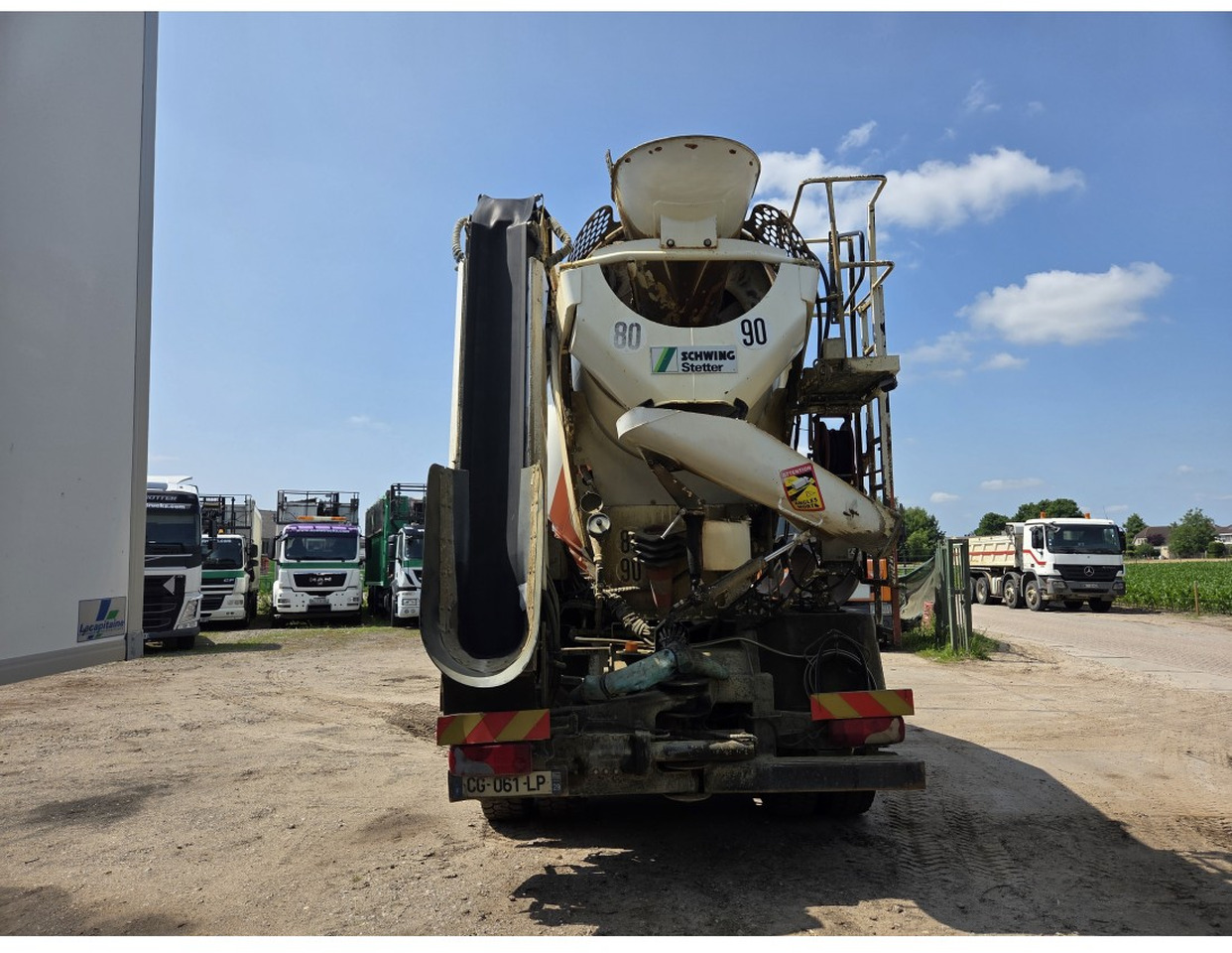 MAN TGS 35.400 8X4 Concrete Mixer Stetter 9m3 Steelsuspension - משאית מערבלת בטון: תמונה 3 MAN TGS 35.400 8X4 Concrete Mixer Stetter 9m3 Steelsuspension - משאית מערבלת בטון: תמונה 3