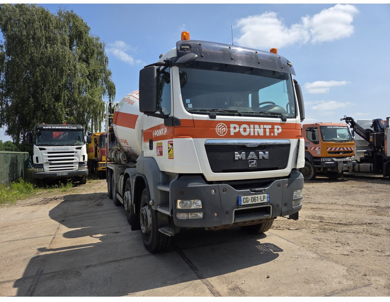 MAN TGS 35.400 8X4 Concrete Mixer Stetter 9m3 Steelsuspension - משאית מערבלת בטון: תמונה 4 MAN TGS 35.400 8X4 Concrete Mixer Stetter 9m3 Steelsuspension - משאית מערבלת בטון: תמונה 4