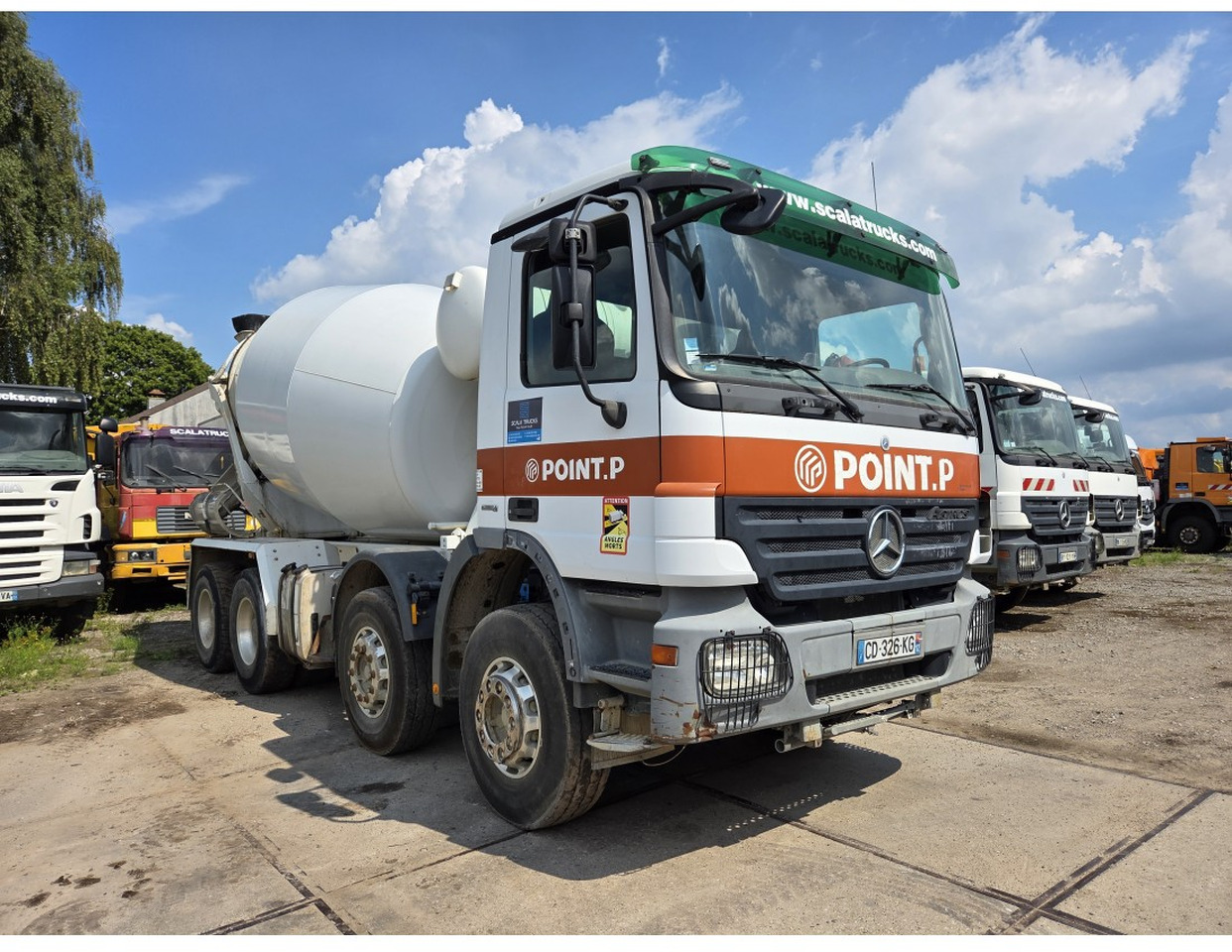 Mercedes 3241 concrete mixer truck 8x4 9m3 - משאית מערבלת בטון: תמונה 4 Mercedes 3241 concrete mixer truck 8x4 9m3 - משאית מערבלת בטון: תמונה 4