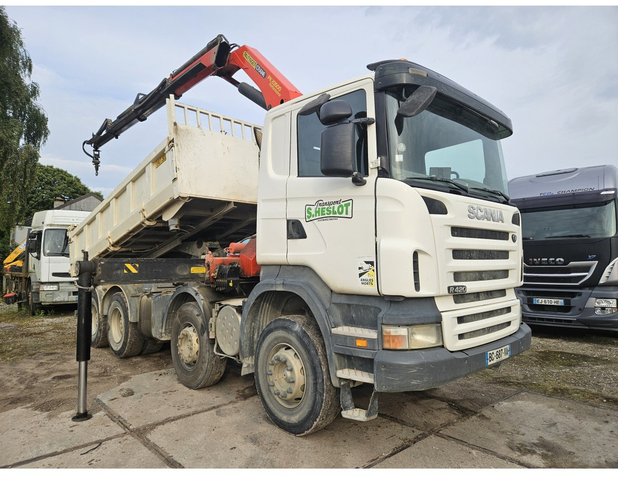 Scania R420 8x4 Tipper Crane Palfinger 23500 - מזהיר, משאית מנוף: תמונה 3 Scania R420 8x4 Tipper Crane Palfinger 23500 - מזהיר, משאית מנוף: תמונה 3
