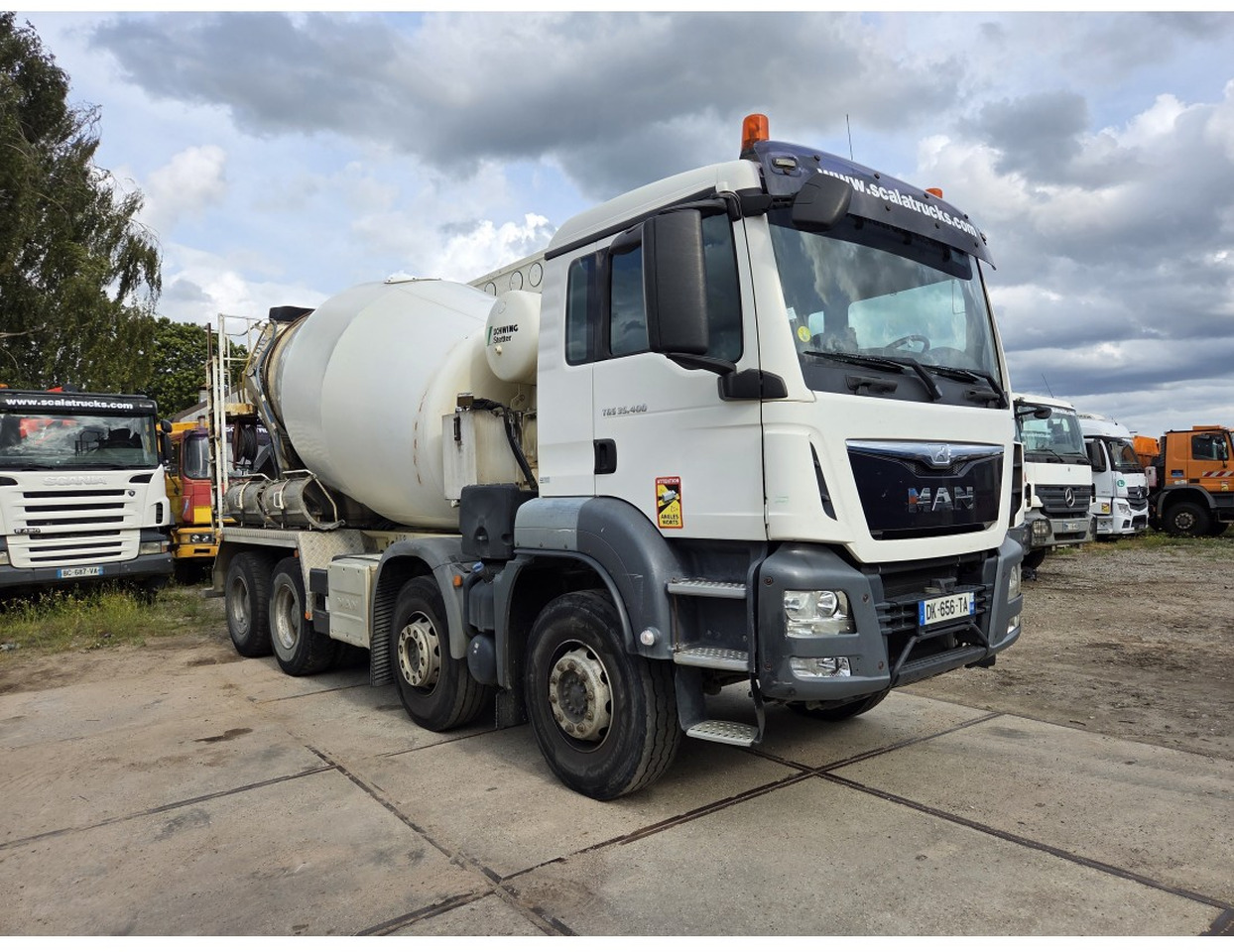 TGS 35.400 8X4 Concrete Mixer Stetter Euro 6 Steelsuspension - משאית מערבלת בטון: תמונה 5 TGS 35.400 8X4 Concrete Mixer Stetter Euro 6 Steelsuspension - משאית מערבלת בטון: תמונה 5