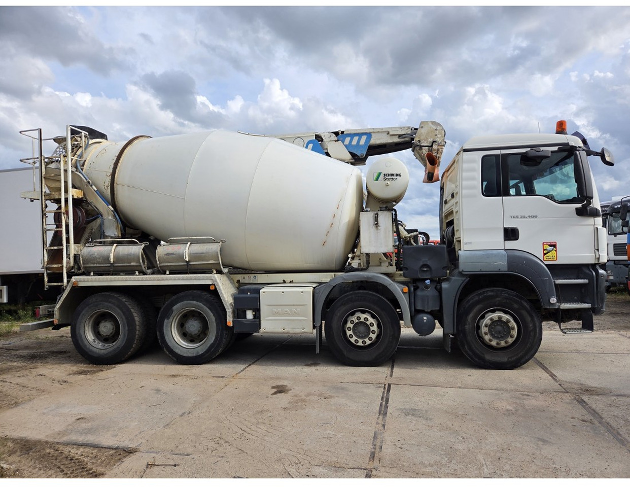TGS 35.400 8X4 Concrete Mixer Stetter Euro 6 Steelsuspension - משאית מערבלת בטון: תמונה 4 TGS 35.400 8X4 Concrete Mixer Stetter Euro 6 Steelsuspension - משאית מערבלת בטון: תמונה 4