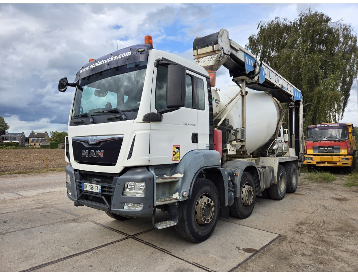 TGS 35.400 8X4 Concrete Mixer Stetter Euro 6 Steelsuspension - משאית מערבלת בטון: תמונה 1 TGS 35.400 8X4 Concrete Mixer Stetter Euro 6 Steelsuspension - משאית מערבלת בטון: תמונה 1