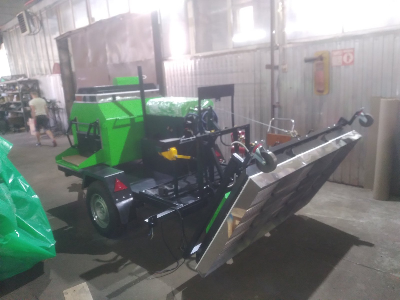 הַחכָּרָה TICAB New Pothole Patching Machine, Asphalt Infrared Patching, Manufacturer, MIRA-3 TICAB New Pothole Patching Machine, Asphalt Infrared Patching, Manufacturer, MIRA-3: תמונה 10