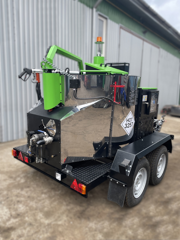 TICAB Сrack Sealing Machine, Asphalt Crack Fill Machine, 500 L, Manufacturer, mašīna asfalta šuvju un plaisu aizpildīšanai BPM-500 - מכונת אספלט: תמונה 2 TICAB Сrack Sealing Machine, Asphalt Crack Fill Machine, 500 L, Manufacturer, mašīna asfalta šuvju un plaisu aizpildīšanai BPM-500 - מכונת אספלט: תמונה 2
