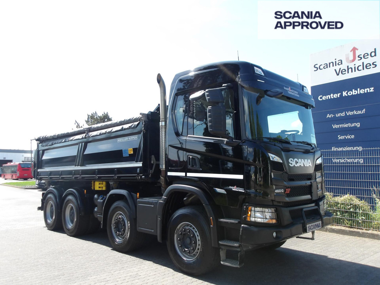 SCANIA G 460 - 8x4 - MEILLER DSK mit BORDMATIK - - מזהיר: תמונה 1 SCANIA G 460 - 8x4 - MEILLER DSK mit BORDMATIK - - מזהיר: תמונה 1