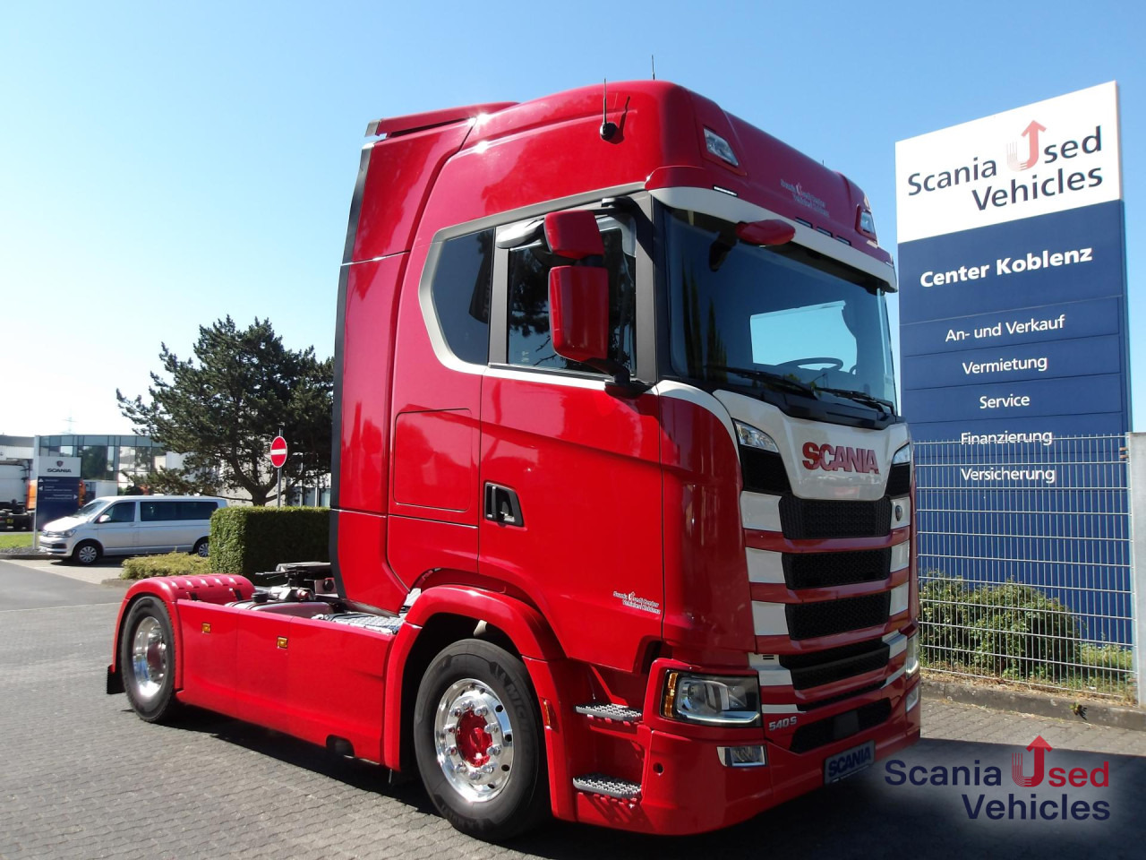 יחידת טרקטור SCANIA S 540 NB - FULL AIR - HYDRAULIK - ALCOA - LEATHER: תמונה 8