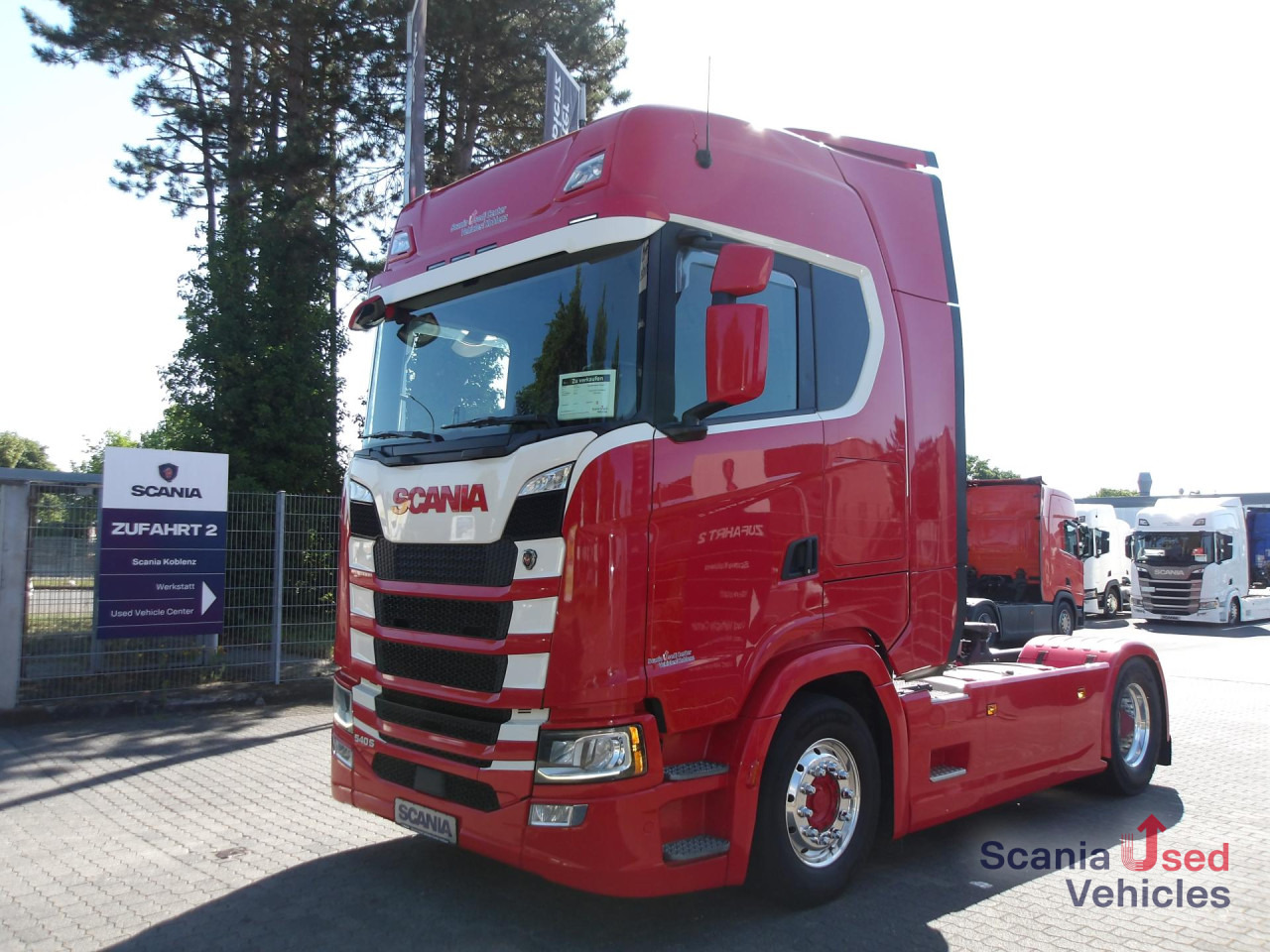 יחידת טרקטור SCANIA S 540 NB - FULL AIR - HYDRAULIK - ALCOA - LEATHER: תמונה 10