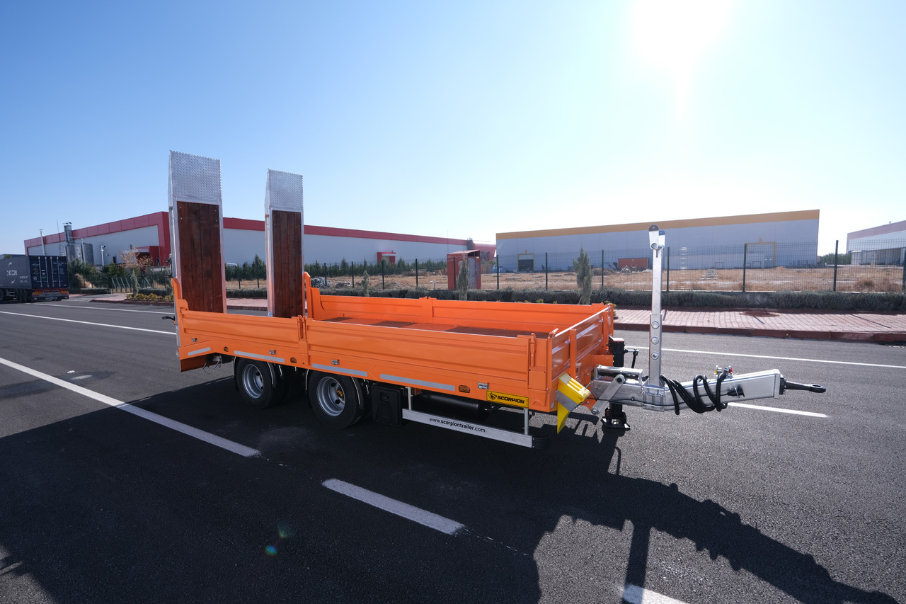 SCORPION 2 AXLE TANDEM TRAILER NEW (MANUFACTURER COMPANY) - קרון נגרר צד נופל/ שטוח: תמונה 1 SCORPION 2 AXLE TANDEM TRAILER NEW (MANUFACTURER COMPANY) - קרון נגרר צד נופל/ שטוח: תמונה 1