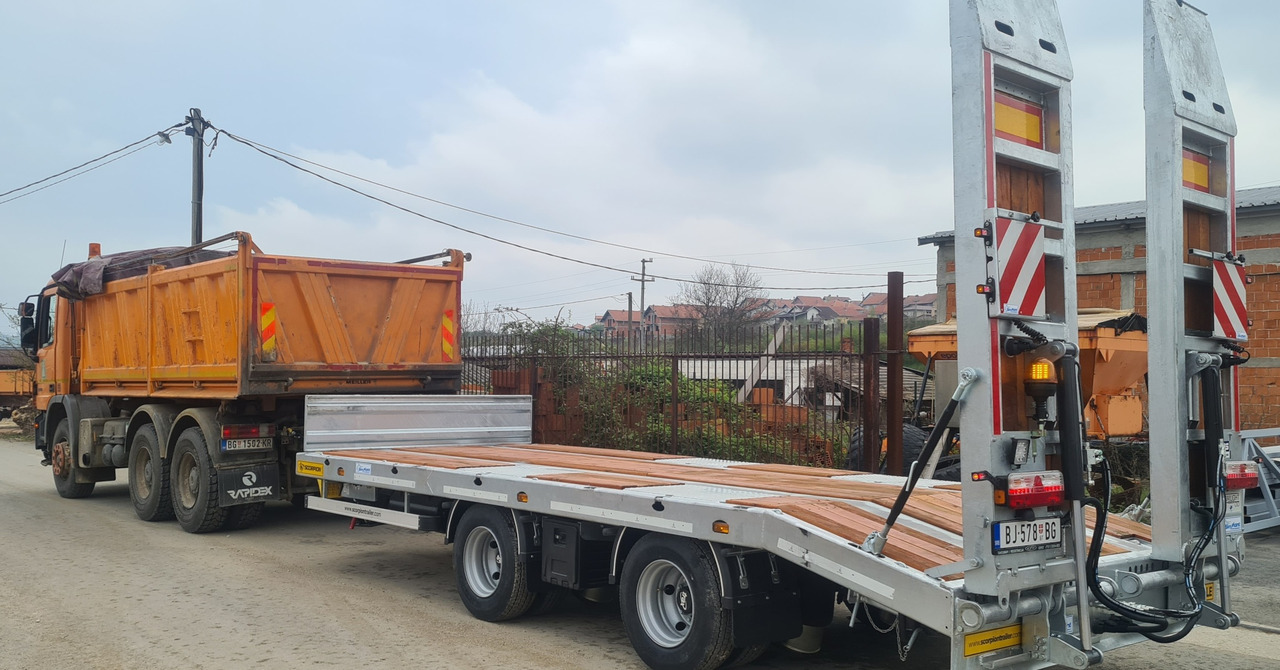 חָדָשׁ קרון נגרר צד נופל/ שטוח SCORPION 2 AXLE TANDEM TRAILER NEW (MANUFACTURER COMPANY): תמונה 15