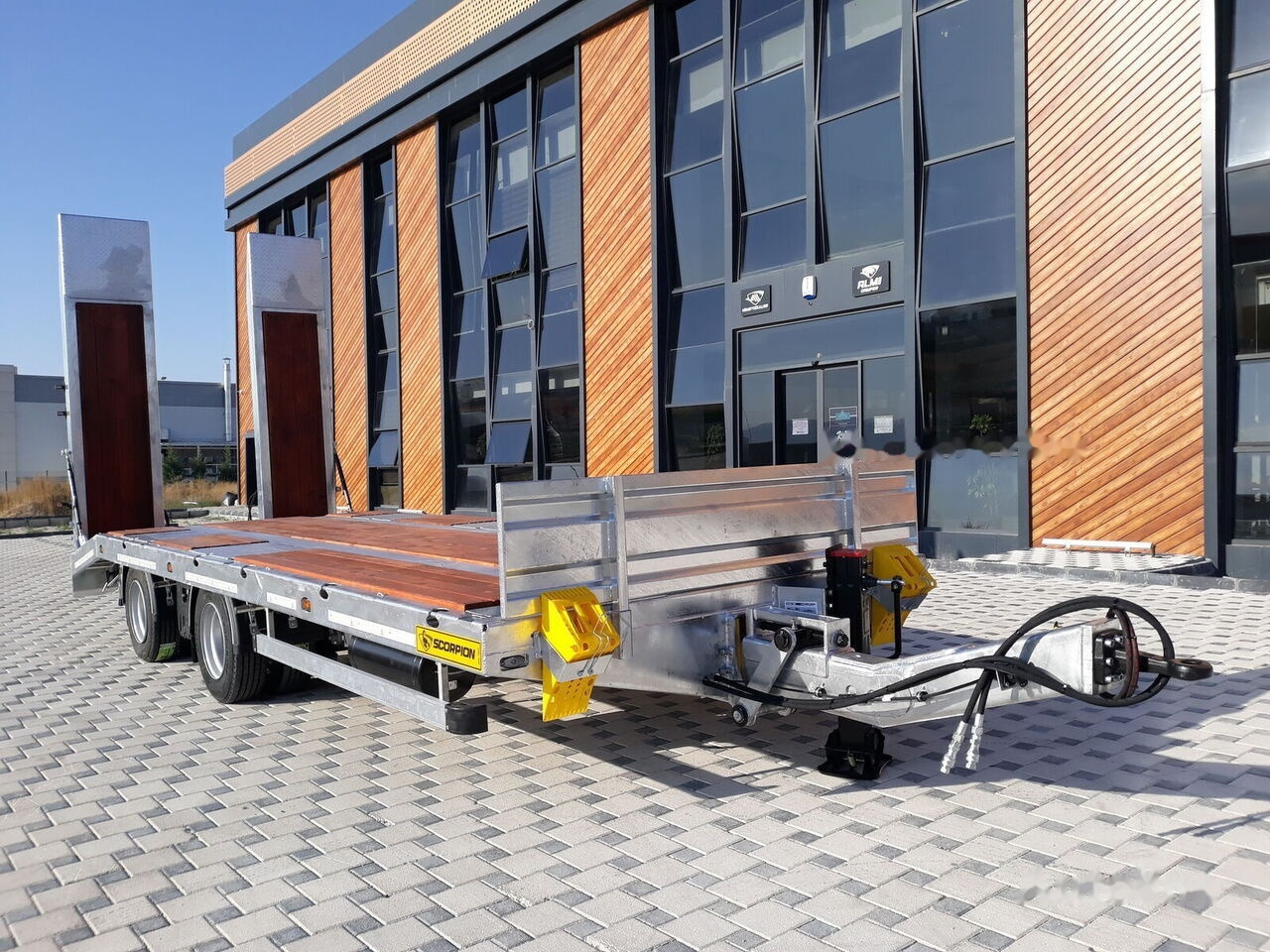 חָדָשׁ קרון נגרר צד נופל/ שטוח SCORPION 2 AXLE TANDEM TRAILER NEW (MANUFACTURER COMPANY): תמונה 13