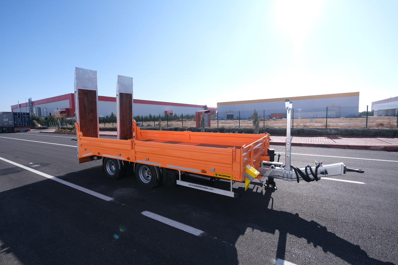 חָדָשׁ קרון נגרר צד נופל/ שטוח SCORPION 2 AXLE TANDEM TRAILER NEW (MANUFACTURER COMPANY): תמונה 22