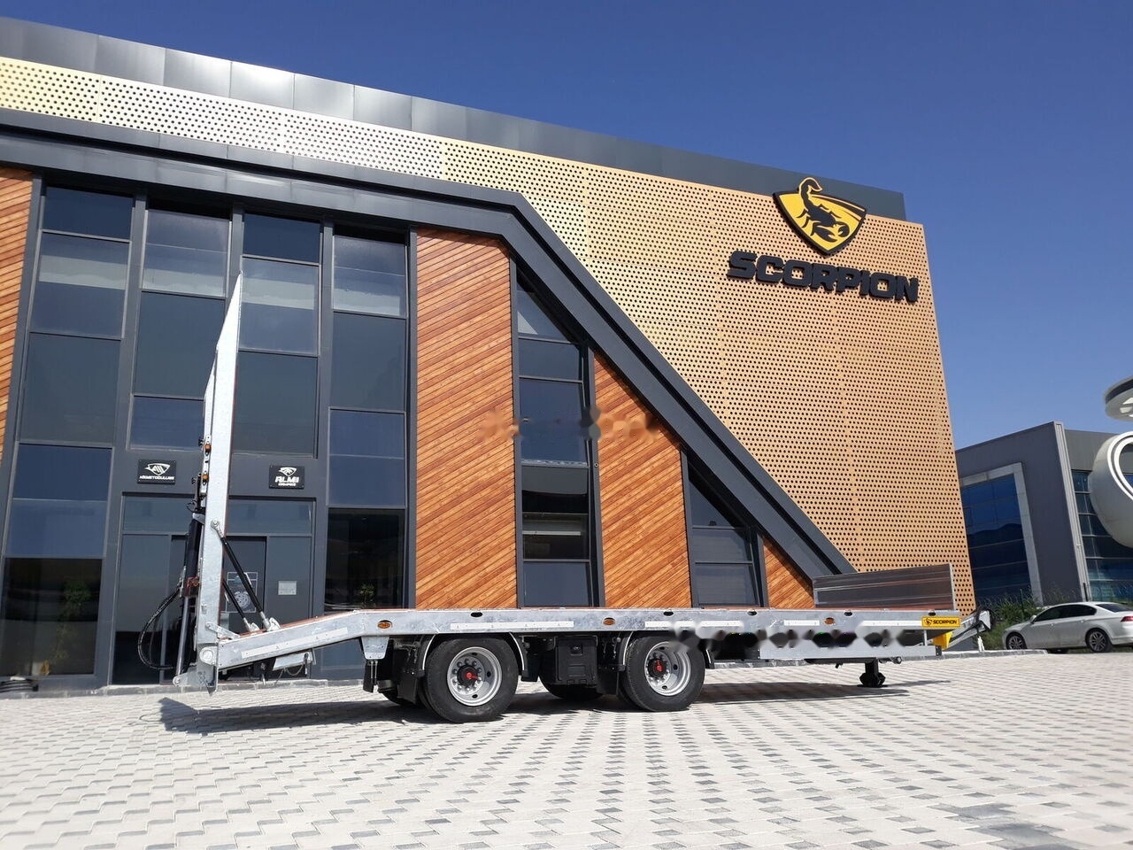 חָדָשׁ קרון נגרר צד נופל/ שטוח SCORPION 2 AXLE TANDEM TRAILER NEW (MANUFACTURER COMPANY): תמונה 14