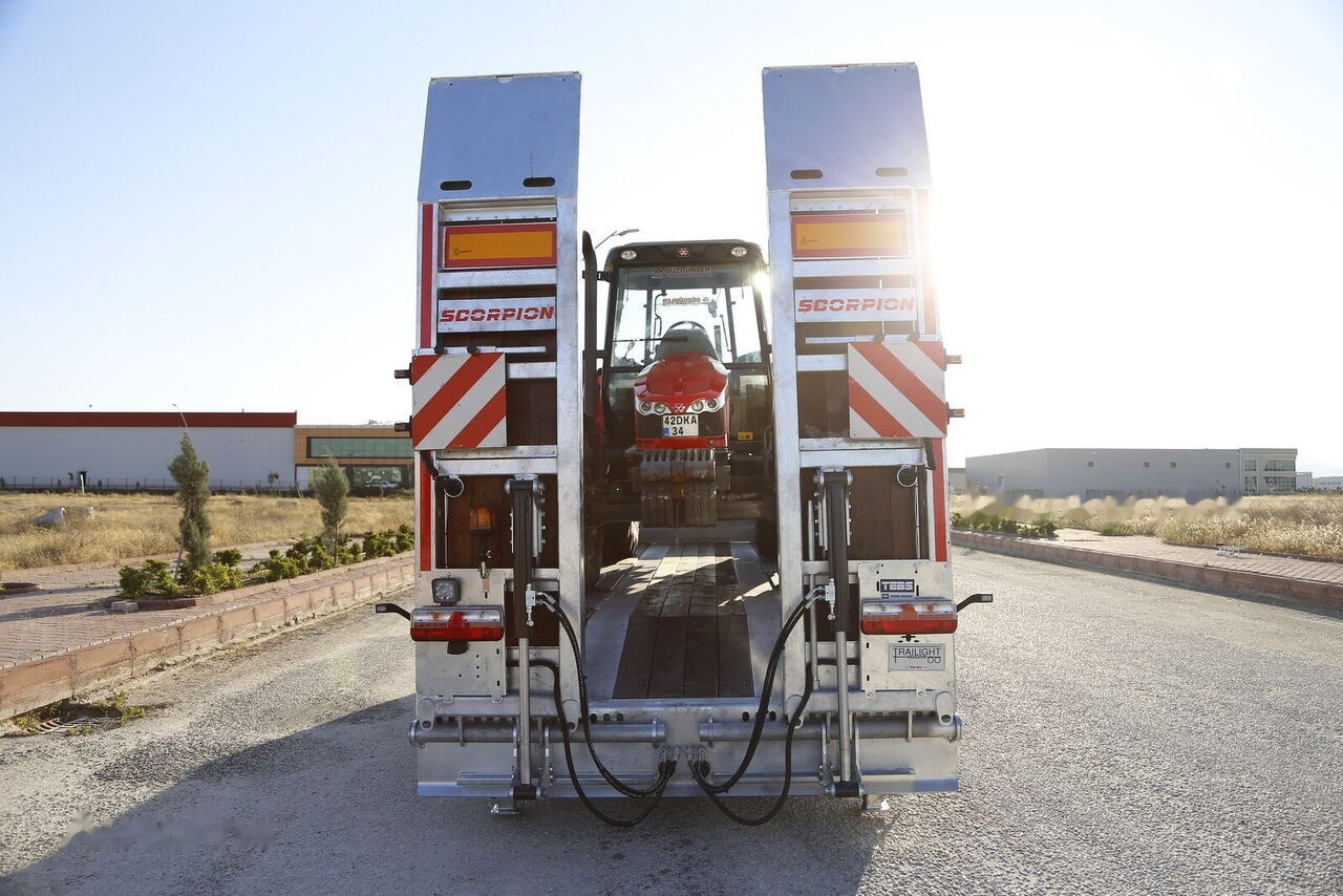 חָדָשׁ קרון נגרר צד נופל/ שטוח SCORPION 2 AXLE TANDEM TRAILER NEW (MANUFACTURER COMPANY): תמונה 5