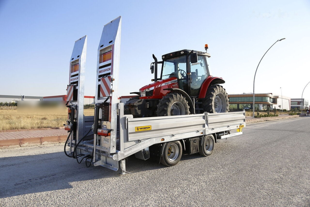 חָדָשׁ קרון נגרר צד נופל/ שטוח SCORPION 2 AXLE TANDEM TRAILER NEW (MANUFACTURER COMPANY): תמונה 6