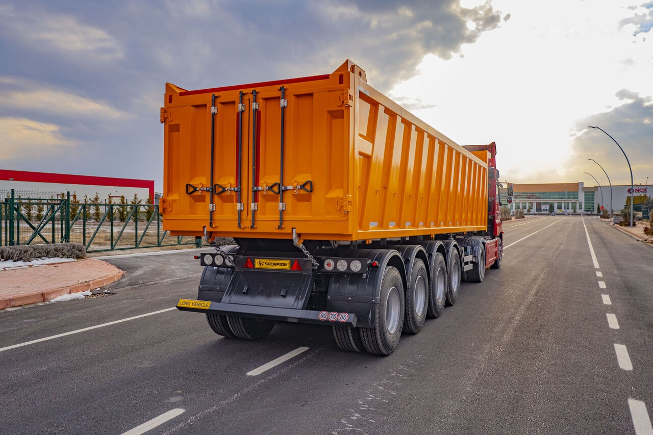 Scorpion Trailer BULK TIPPER (MANUFACTURER COMPANY) - סמיטריילר עם מזהיר: תמונה 1 Scorpion Trailer BULK TIPPER (MANUFACTURER COMPANY) - סמיטריילר עם מזהיר: תמונה 1