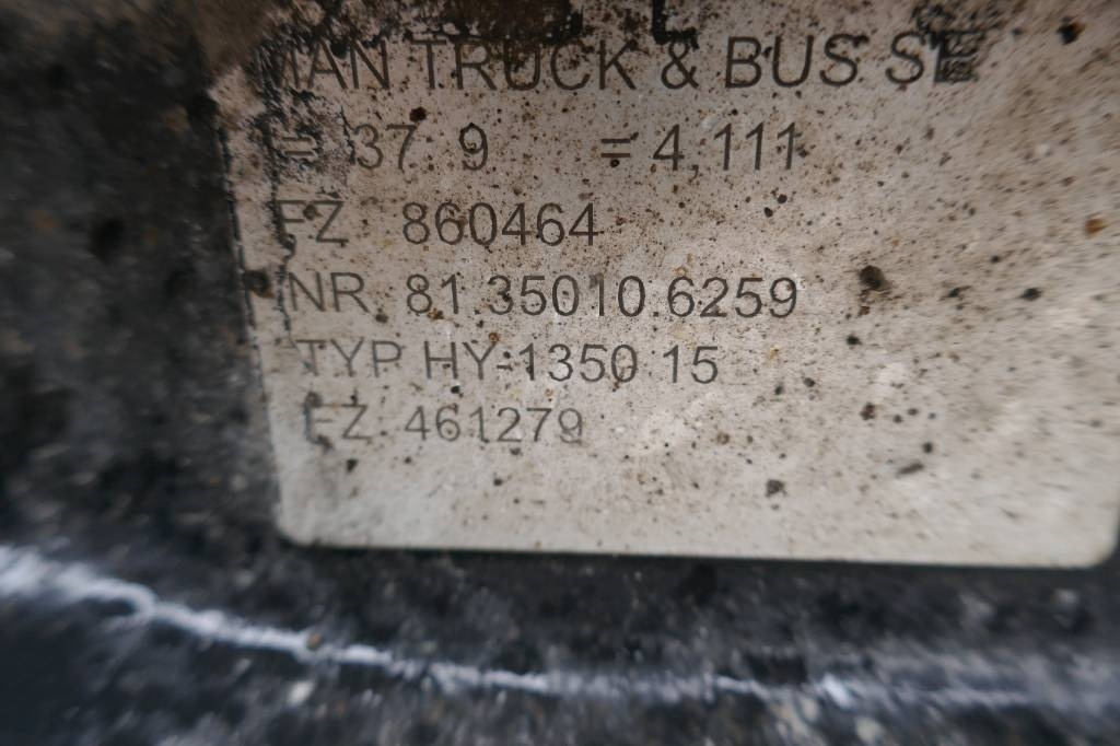 MAN TGS 26.360 Bakaxel, 81.35010.6259 - סרן וחלקים עבור משאית: תמונה 3 MAN TGS 26.360 Bakaxel, 81.35010.6259 - סרן וחלקים עבור משאית: תמונה 3