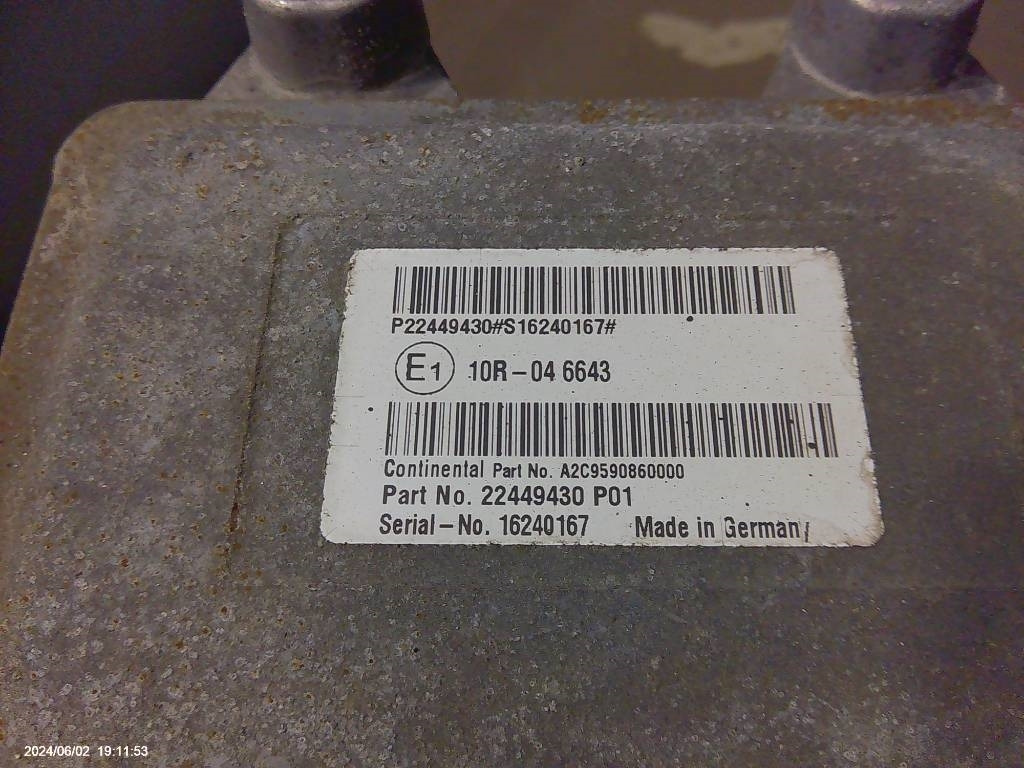 Volvo FH 540 Adblue styrenhet, 22449430 - מערכת חשמל עבור משאית: תמונה 2 Volvo FH 540 Adblue styrenhet, 22449430 - מערכת חשמל עבור משאית: תמונה 2