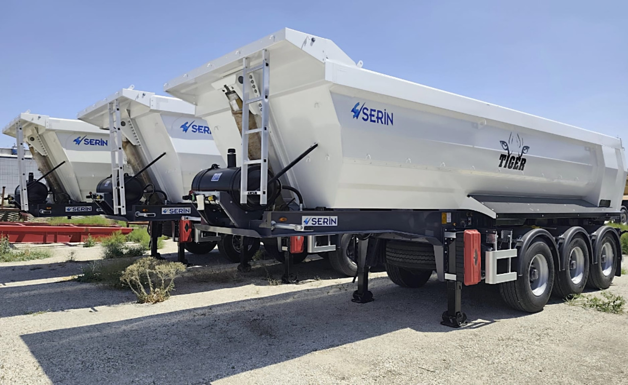 SERIN Tiger HARDOX 28 m³ Tipper Semi-Trailer - סמיטריילר עם מזהיר: תמונה 2 SERIN Tiger HARDOX 28 m³ Tipper Semi-Trailer - סמיטריילר עם מזהיר: תמונה 2