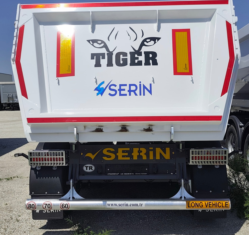 SERIN Tiger HARDOX 28 m³ Tipper Semi-Trailer - סמיטריילר עם מזהיר: תמונה 1 SERIN Tiger HARDOX 28 m³ Tipper Semi-Trailer - סמיטריילר עם מזהיר: תמונה 1