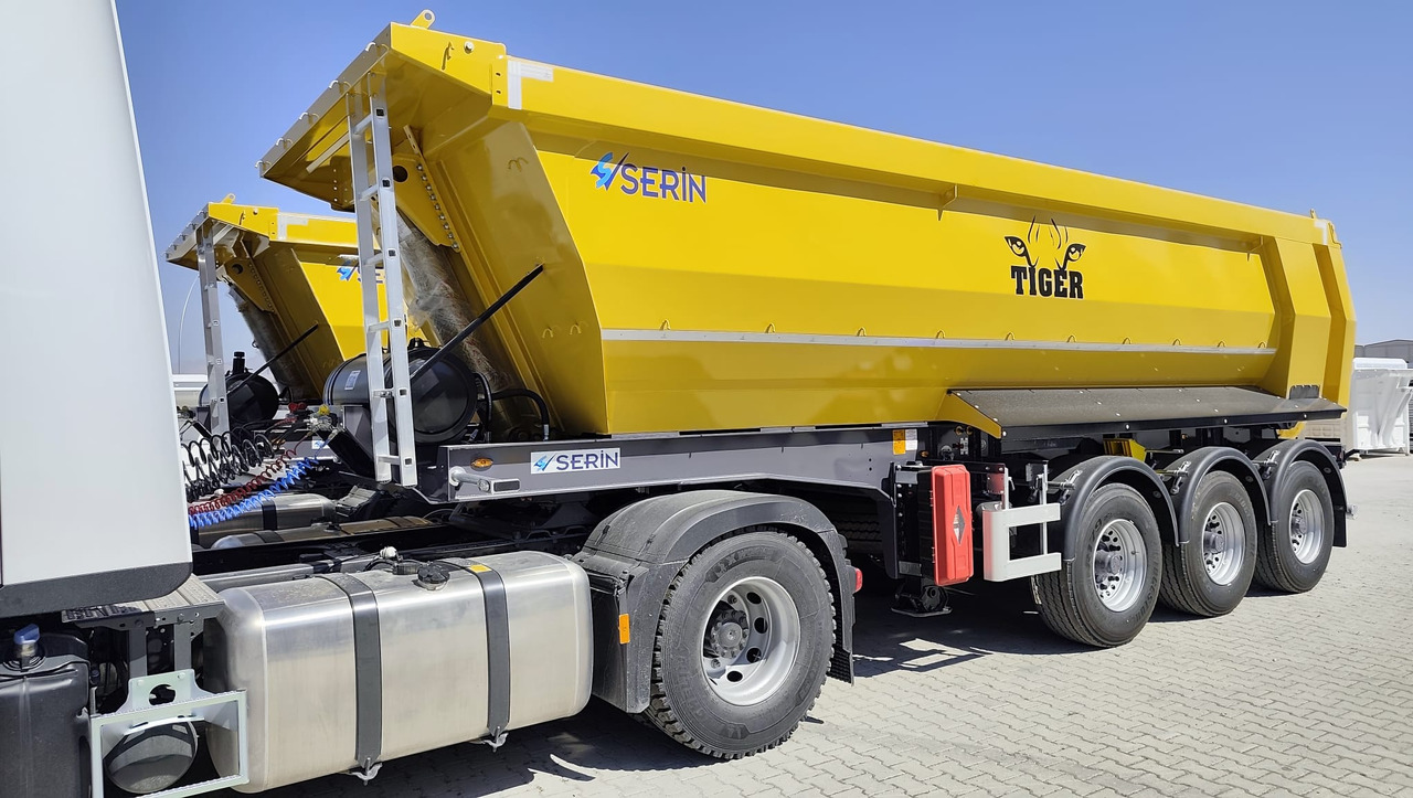 SERIN Tiger Hardox Tipper Semi Trailer 20 m³/24 m³ /28 m³ - סמיטריילר עם מזהיר: תמונה 1 SERIN Tiger Hardox Tipper Semi Trailer 20 m³/24 m³ /28 m³ - סמיטריילר עם מזהיר: תמונה 1