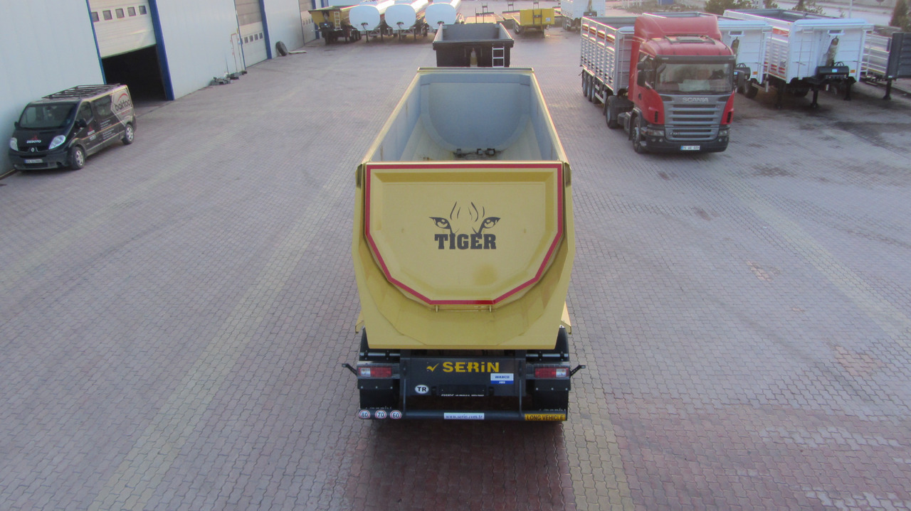 SERIN Tiger Hardox Tipper Semi Trailer 20 m³/24 m³ /28 m³ - סמיטריילר עם מזהיר: תמונה 5 SERIN Tiger Hardox Tipper Semi Trailer 20 m³/24 m³ /28 m³ - סמיטריילר עם מזהיר: תמונה 5