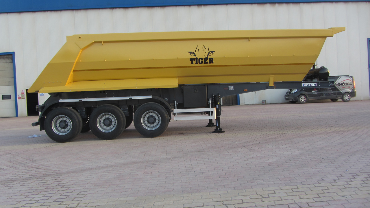 SERIN Tiger Hardox Tipper Semi Trailer 20 m³/24 m³ /28 m³ - סמיטריילר עם מזהיר: תמונה 3 SERIN Tiger Hardox Tipper Semi Trailer 20 m³/24 m³ /28 m³ - סמיטריילר עם מזהיר: תמונה 3