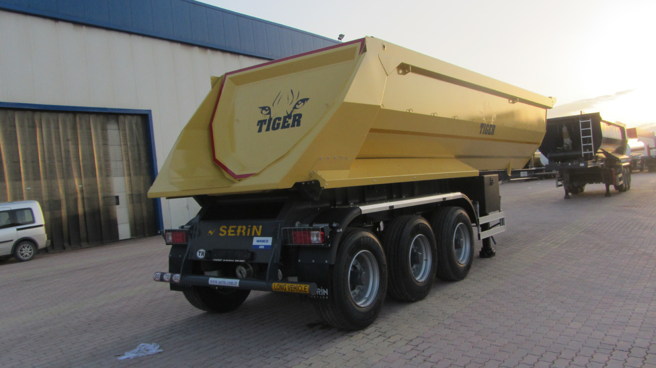 SERIN Tiger Hardox Tipper Semi Trailer 20 m³/24 m³ /28 m³ - סמיטריילר עם מזהיר: תמונה 2 SERIN Tiger Hardox Tipper Semi Trailer 20 m³/24 m³ /28 m³ - סמיטריילר עם מזהיר: תמונה 2