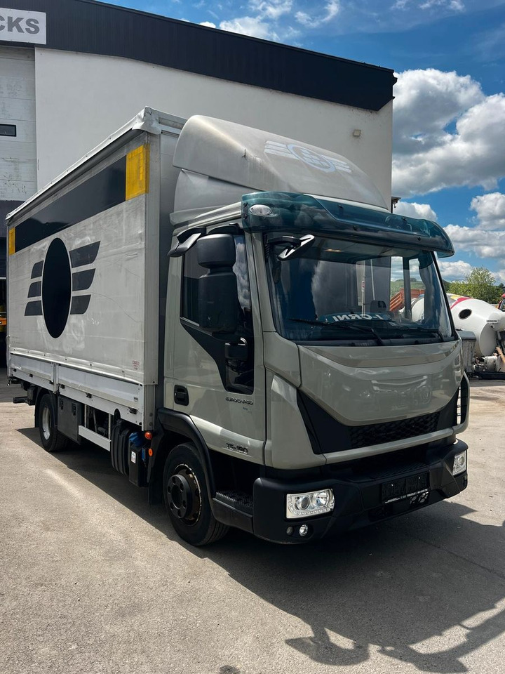 Iveco 75E19 Eurocargo, E6, Ladebordwand - כלי רכב מסחרי עם וילונות צד: תמונה 1 Iveco 75E19 Eurocargo, E6, Ladebordwand - כלי רכב מסחרי עם וילונות צד: תמונה 1