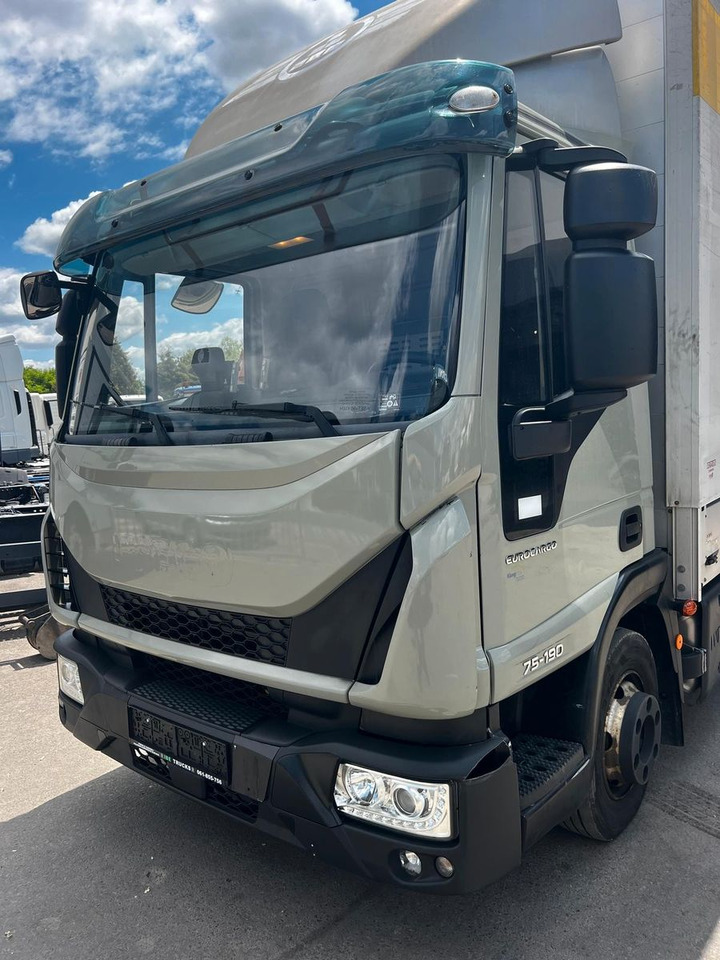Iveco 75E19 Eurocargo, E6, Ladebordwand - כלי רכב מסחרי עם וילונות צד: תמונה 2 Iveco 75E19 Eurocargo, E6, Ladebordwand - כלי רכב מסחרי עם וילונות צד: תמונה 2