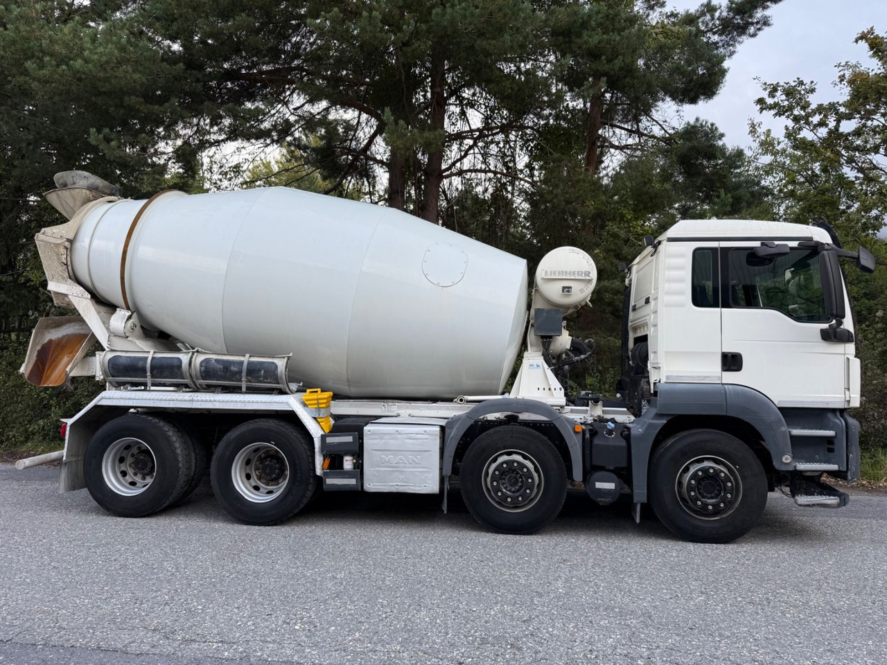 MAN TGS 32.440 8x4, Euro 6, Liebherr 9m3 - משאית מערבלת בטון: תמונה 3 MAN TGS 32.440 8x4, Euro 6, Liebherr 9m3 - משאית מערבלת בטון: תמונה 3
