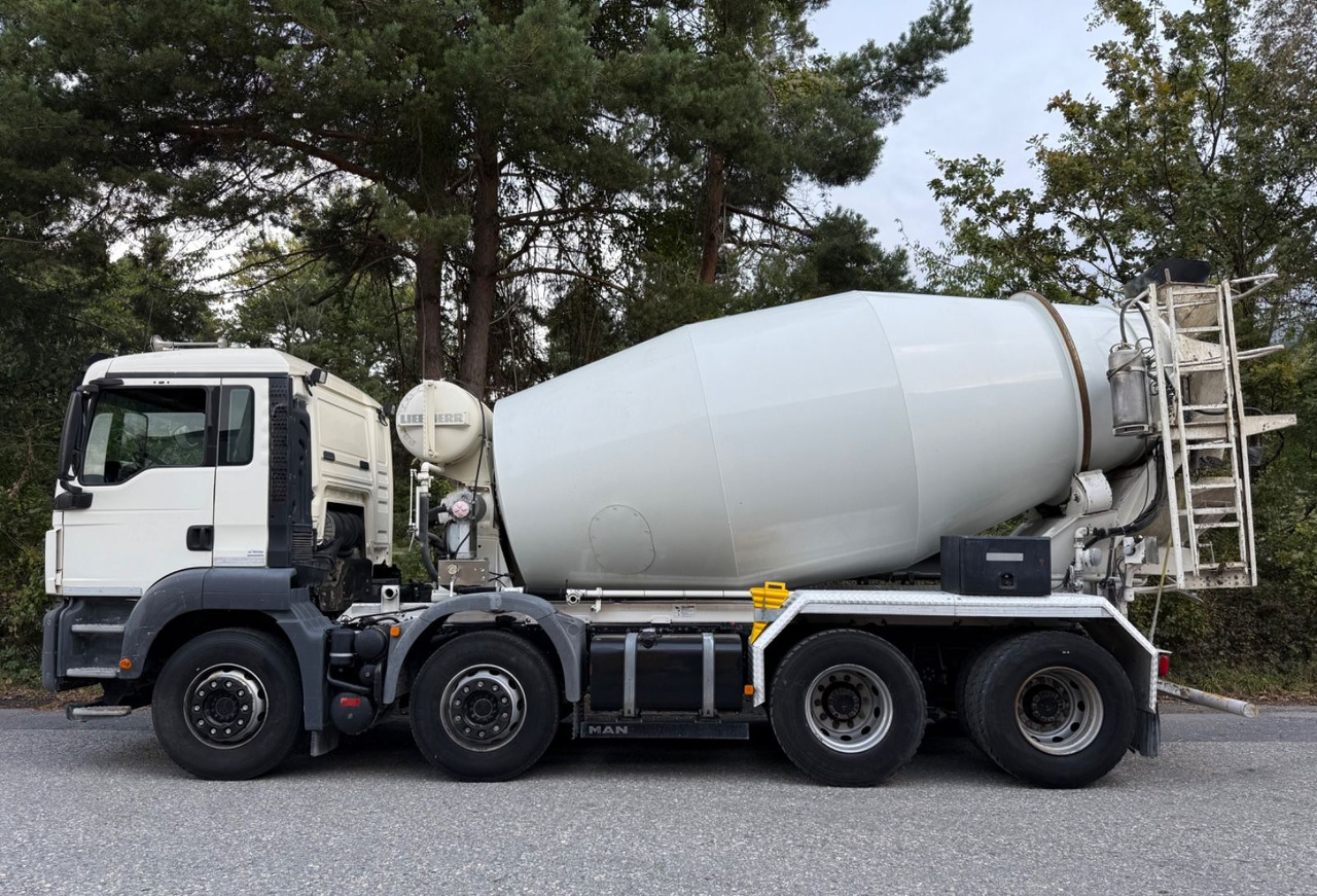 MAN TGS 32.440 8x4, Euro 6, Liebherr 9m3 - משאית מערבלת בטון: תמונה 4 MAN TGS 32.440 8x4, Euro 6, Liebherr 9m3 - משאית מערבלת בטון: תמונה 4